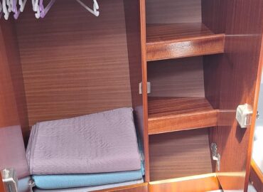 The forward cabin