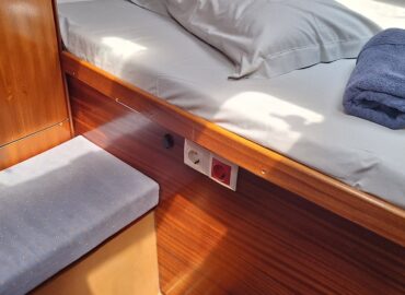 The forward cabin